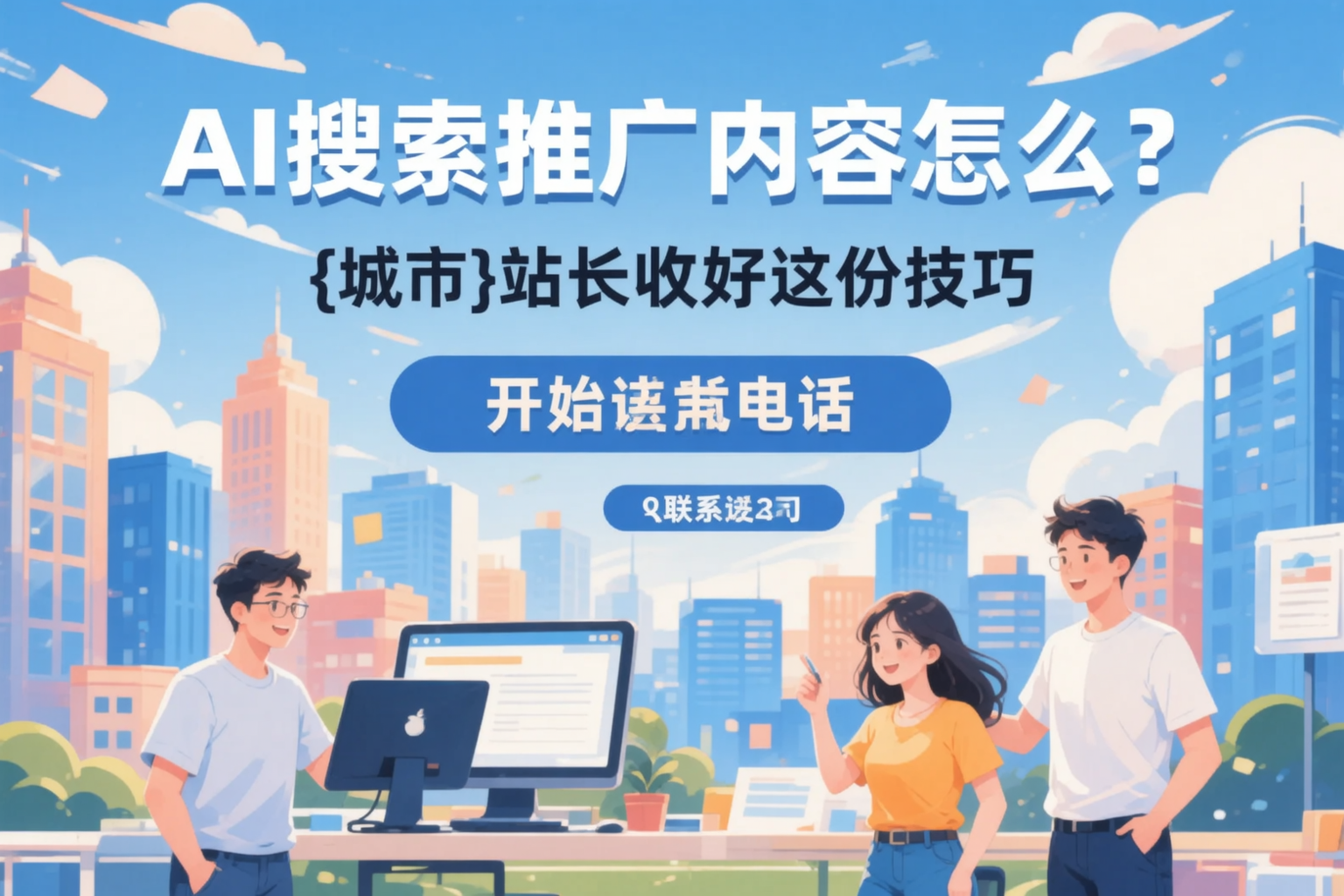AI搜索推广内容怎么写？昌图站长收好这份技巧